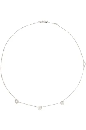 Damiani Collar Margherita en oro blanco de 18kt con diamantes