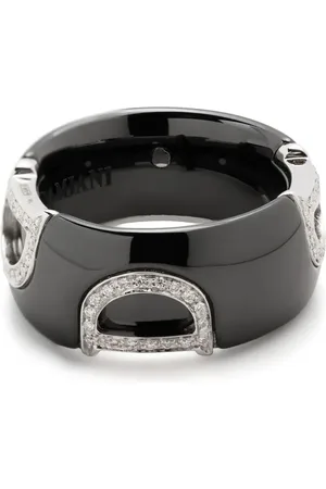 Damiani Anillo D.Icon en oro blanco de 18kt con diamantes
