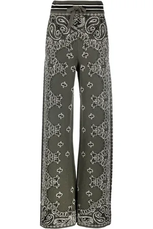 AMIRI Pants tejidos con motivo de bandana