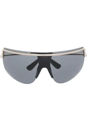 Max Mara Lentes de sol sin armazón oversize
