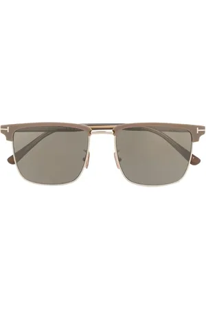 Tom Ford Lentes de sol con armazón recta