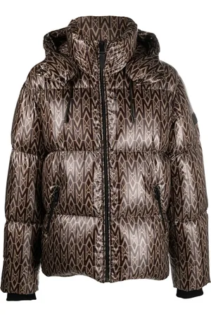Mackage Abrigo capitonado Kent con monograma estampado