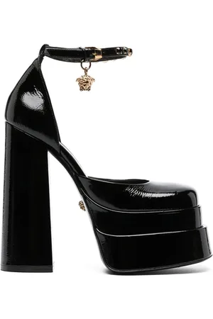 VERSACE Sandalias con dije Medusa Head con platafotma