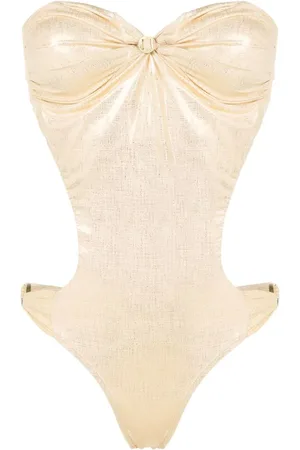 AMIR SLAMA Traje de baño con detalle de aberturas