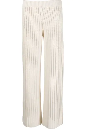 Fabiana Filippi Pantalones de canalé anchos