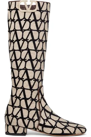 VALENTINO GARAVANI Botas Toile Iconographe VLogo Type