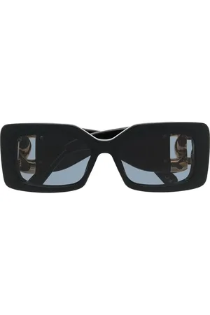 Stella McCartney Lentes de sol con cadena y armazón cuadrada