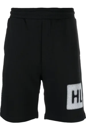 Helmut Lang Shorts deportivos con logo estampado