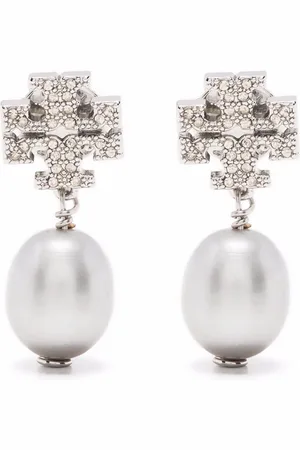 Tory Burch Aretes con madreperla