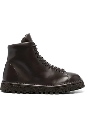 MARSÈLL Botas con agujetas y tacón de 35mm
