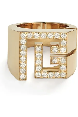 Balmain Anillo Labyrinth PB en oro amarillo de 18kt con diamantes en pavé