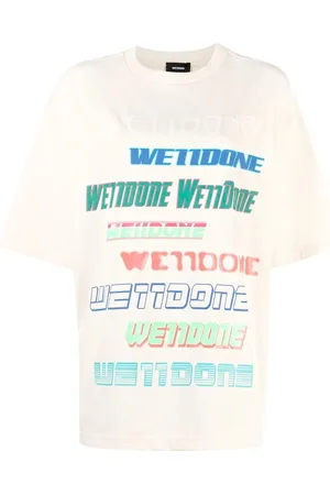 We11 Done Playera con logo estampado