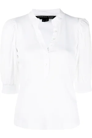 VERONICA BEARD Top Coralee con botones