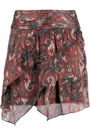 IRO Falda con estampado gráfico