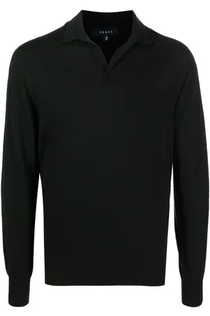 Sease Playera tipo polo manga larga