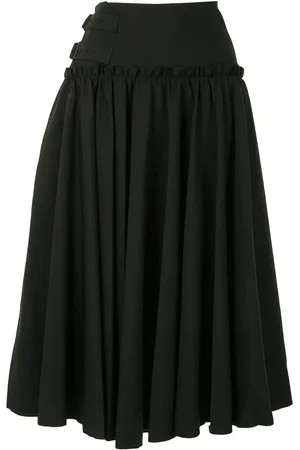 YOHJI YAMAMOTO Falda skater con hebillas laterales
