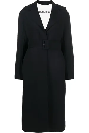 Jil Sander Abrigo con cinturón