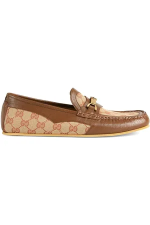 Gucci Mocasines drive con motivo Interlocking G Horsebit