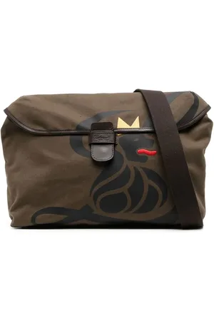 LEATHERSMITH OF LONDON Mochila tipo mensajero Lion