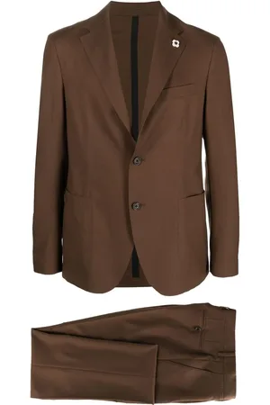 LARDINI Traje de dos piezas con botones