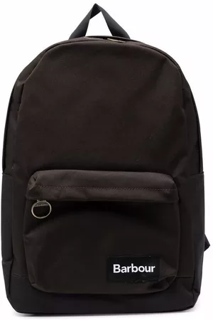 Barbour Mochila con parche del logo