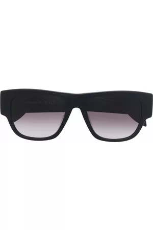 Alexander McQueen Hombre Lentes de sol - Lentes de sol cuadrados con logo
