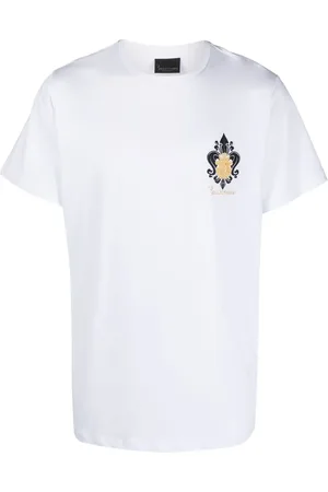 BILLIONAIRE Playera con cuello redondo y logo