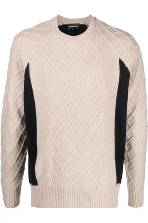 Emporio Armani Suéter con diseño color block