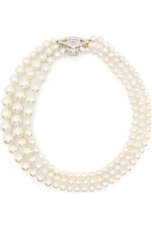 Vivienne Westwood Collar con perla y detalle Orb