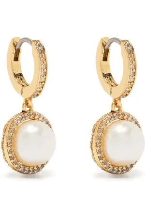 Kate Spade Arracadas con diseño enrejado