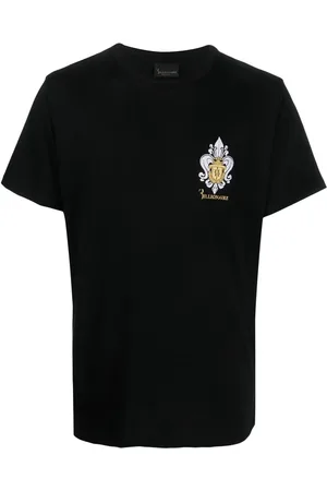 BILLIONAIRE Playera con logo estampado en el pecho