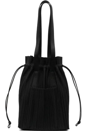 PLEATS PLEASE ISSEY MIYAKE Tote plisado con cordones