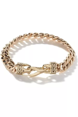John Hardy Pulsera Asli Classic de cadena en oro amarillo de 18kt