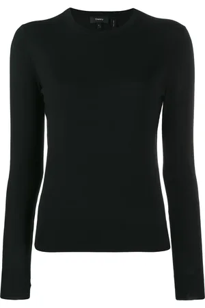 THEORY Suéter con cuello redondo