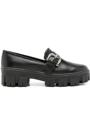 Sarah Chofakian Mocasines con detalle de hebilla
