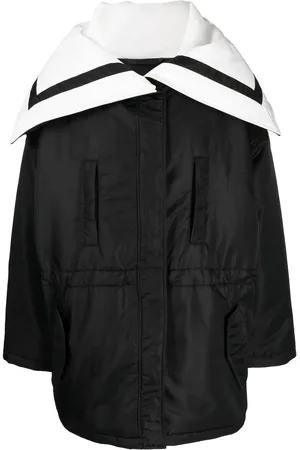 GOEN.J Abrigo capitonado con cuello marinero