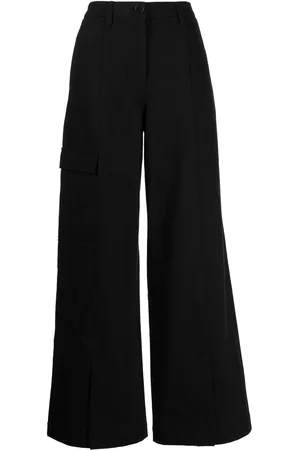 GOEN.J Pantalones cargo anchos