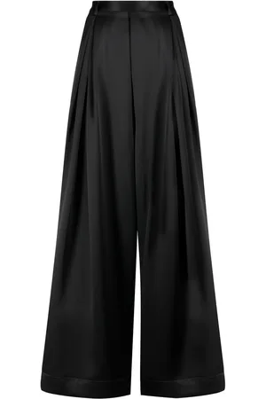GOEN.J Pantalones anchos plisados