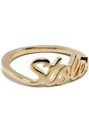 Stolen Girlfriends Club Anillo Stolen Script