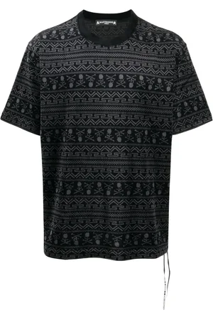 MASTERMIND Playera manga corta con motivo abstracto