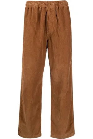 STUSSY Pantalones de pana rectos