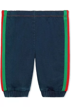 Gucci Tenis con detalle de rayas
