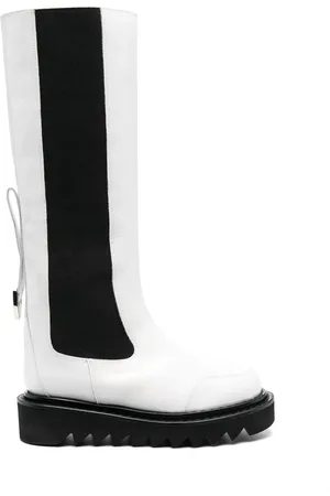 TOGA PULLA Botas altas con diseño de dos tonos