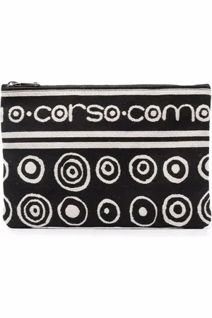 10 CORSO COMO Bolsa de mano con logo y cierre