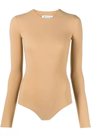 Maison Margiela Body manga larga con diseño transparente