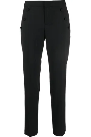 PT Torino Pantalones slim con estampado de rayas diplomática