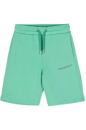 Diesel Shorts deportivos con logo estampado