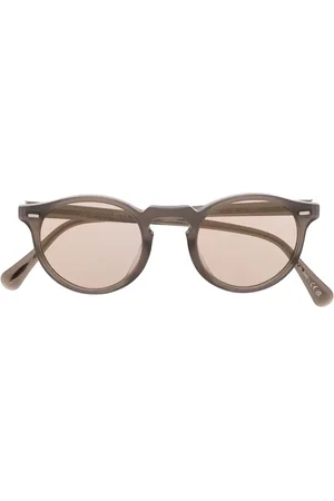 Oliver Peoples Lentes de sol con Gregory armazón redonda