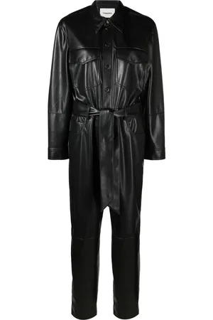 Nanushka Jumpsuit con acabado pulido