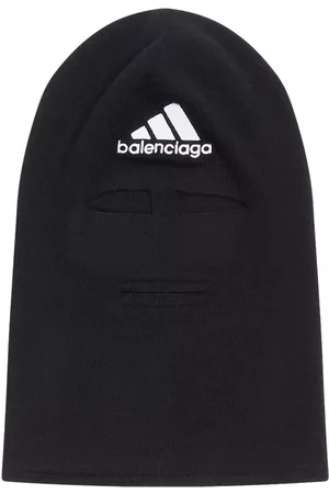 Balenciaga Hombre Sombreros - Pasamontañas con logo afelpado de x adidas